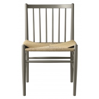 cordage naturel / hêtre gris mousse - chaise J80