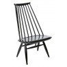 black stained - Mademoiselle lounge chair