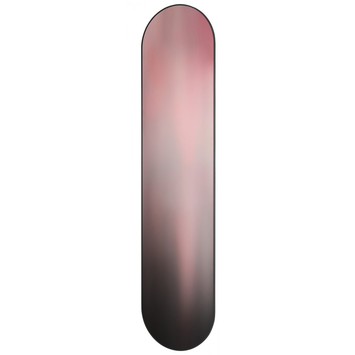 38xH161 cm - rose - miroir iridescent