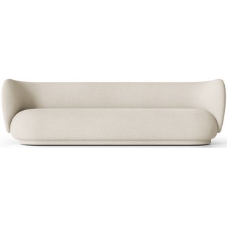 Rico 4-seater sofa – Bouclé off-white
