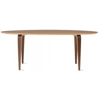 213,3 x 96,5 cm – Oval table – Natural walnut