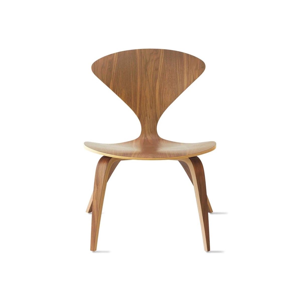 natural walnut - Cherner side chair