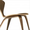 natural walnut - Cherner side chair