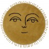 Tapis Sun – Jaune – large Ø 130