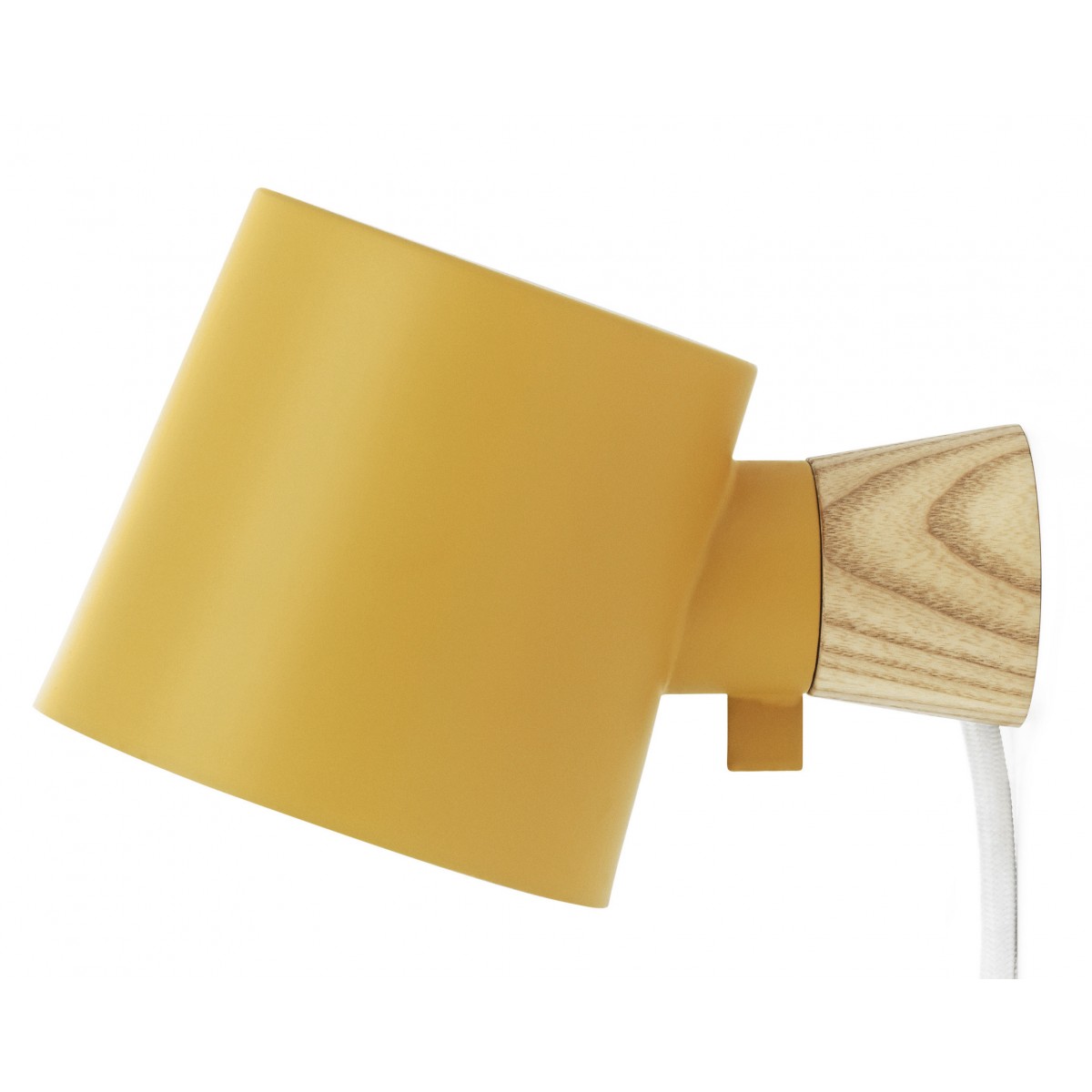 Hardwired Rise wall lamp – Yellow