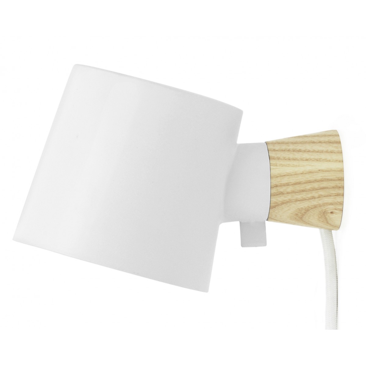 With cord Rise wall lamp – blanc