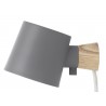 With cord Rise wall lamp – Grey