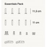 "Essentials" pack - Compile shelving system
