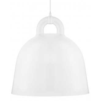 grande - blanche - Lampe Bell