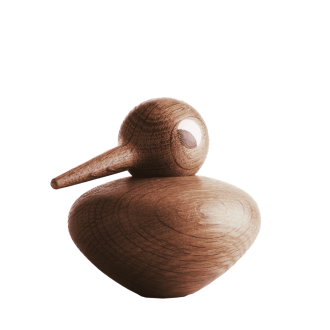 Bird – smoked oak – H15,5 x 9,80 cm – chubby
