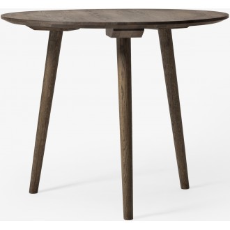 Ø90cm - chêne huilé fumé - table In Between SK3