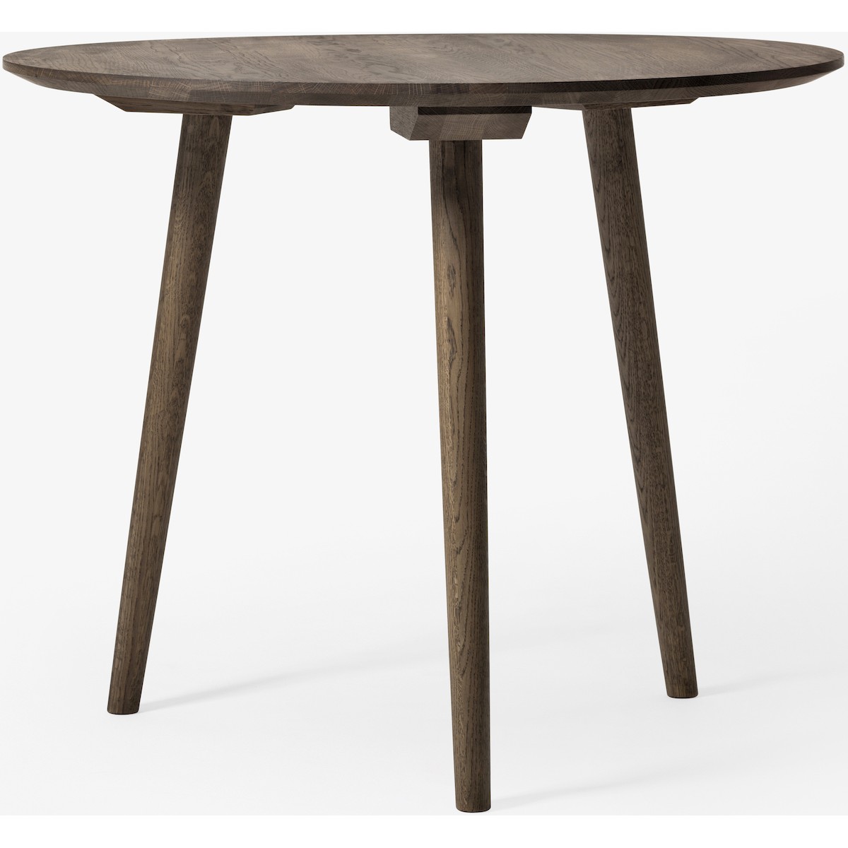 Ø90cm - smoked oiled oak - In Between SK3 table