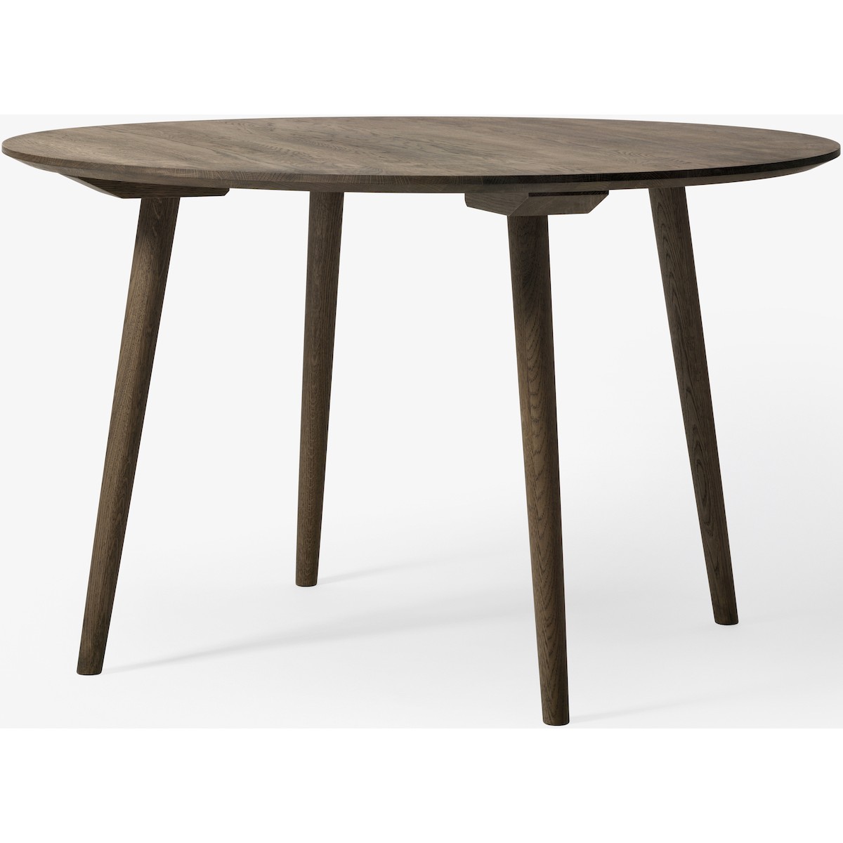 Ø120cm - chêne huilé fumé - table In Between SK4