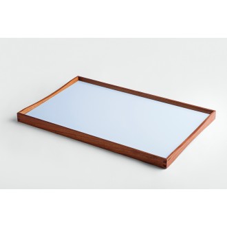 23 x 45 cm – Turning tray – Blue and black - S