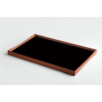 23 x 45 cm – Turning tray – rouge et noir - S