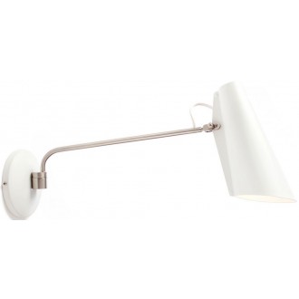 white / metallic - Birdy long wall lamp