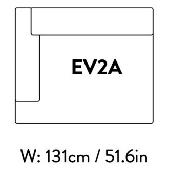 left end module – 131 x 110 cm – Develius – EV2A