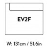 Extérieur gauche – 131 x 110 cm – (sans accoudoirs) – Develius – EV2F