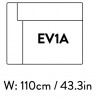 left end module – 110 x 89cm – Develius – EV1A