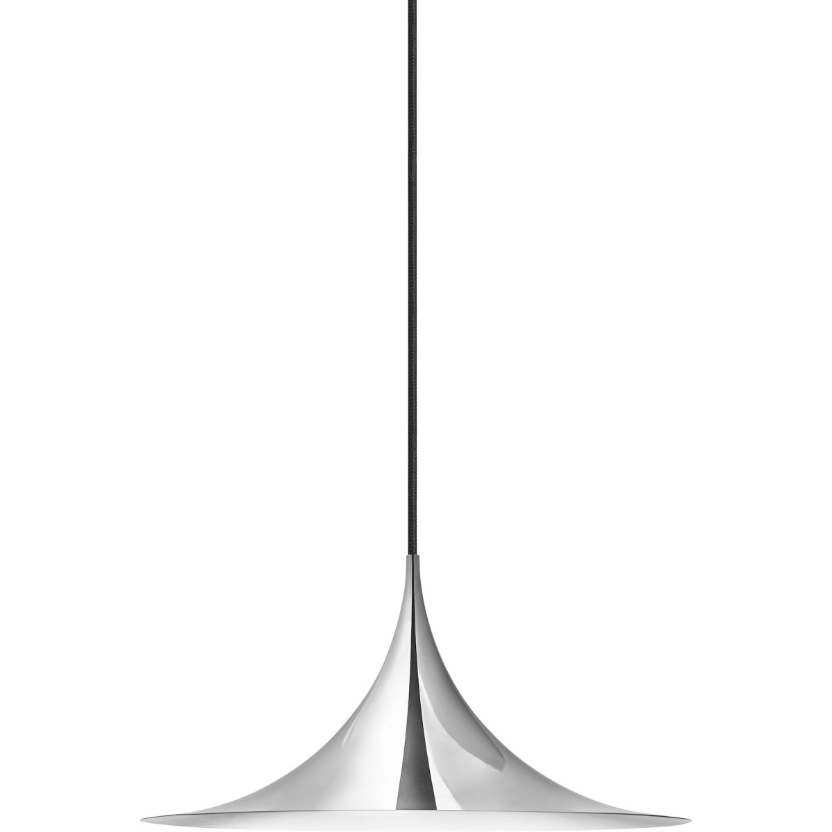 Ø30 cm - chrome - semi pendant